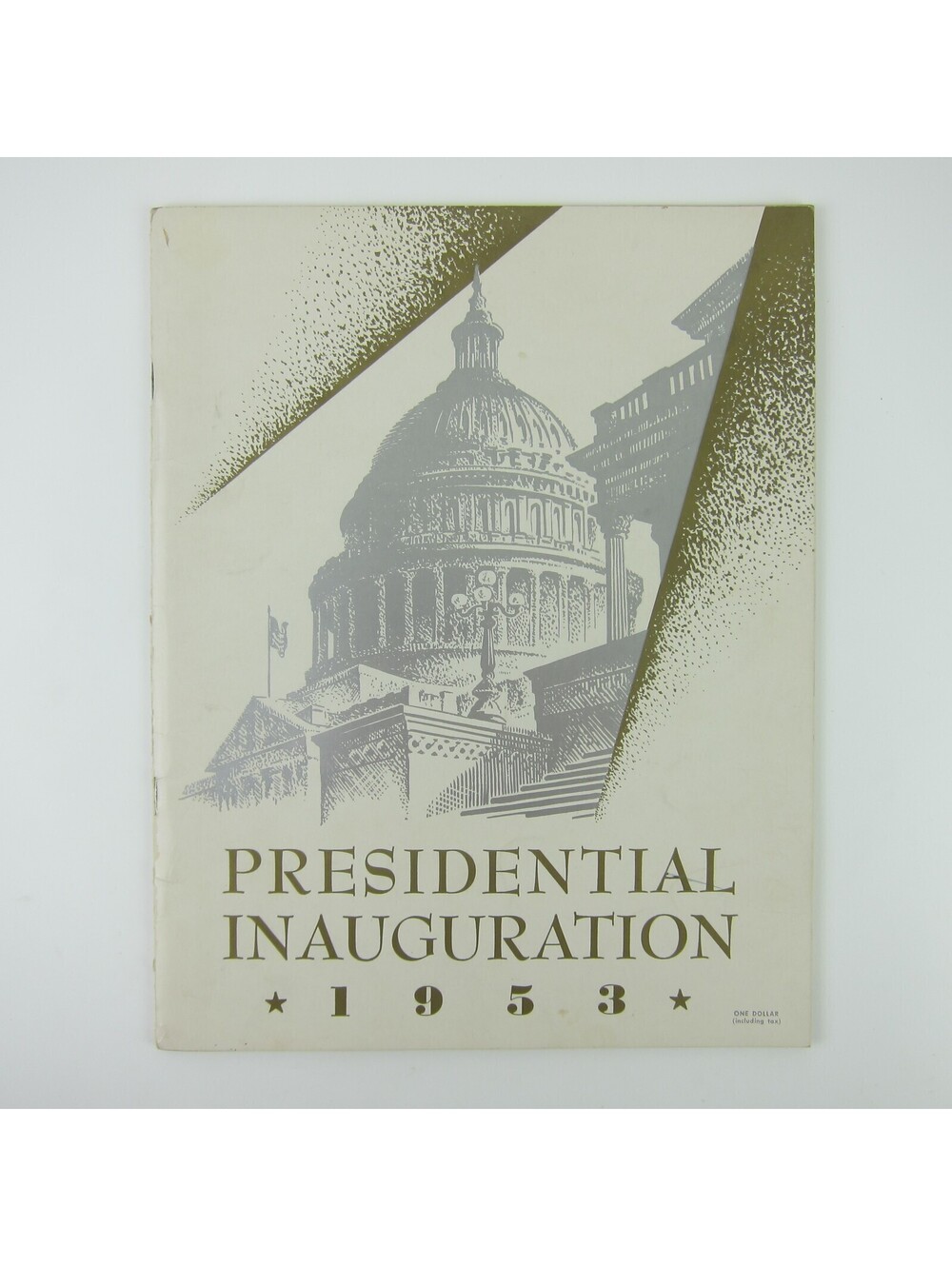 1953 Presidential Inauguration Program Dwight Eisenhower Richard Nixon Vintage